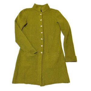Adrienne Vittadini Cardigan Womens S Olive Sweater Duster Heritage Academia Cozy